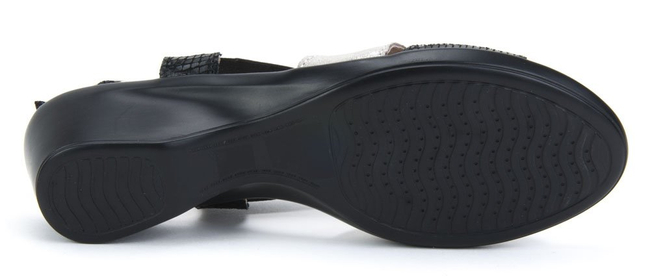 Sandals Filippo DS050/18 BK GO Black Gold