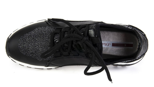 Sneakersy S.Oliver 5-23633-22 001 czarne