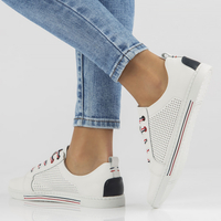 Leather shoes Filippo DP008/22 WH white