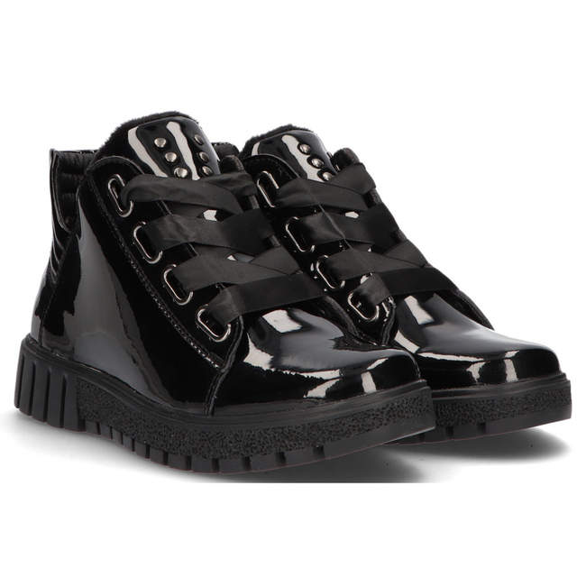 Leather ankle boots Filippo DBT3197/21 BK black