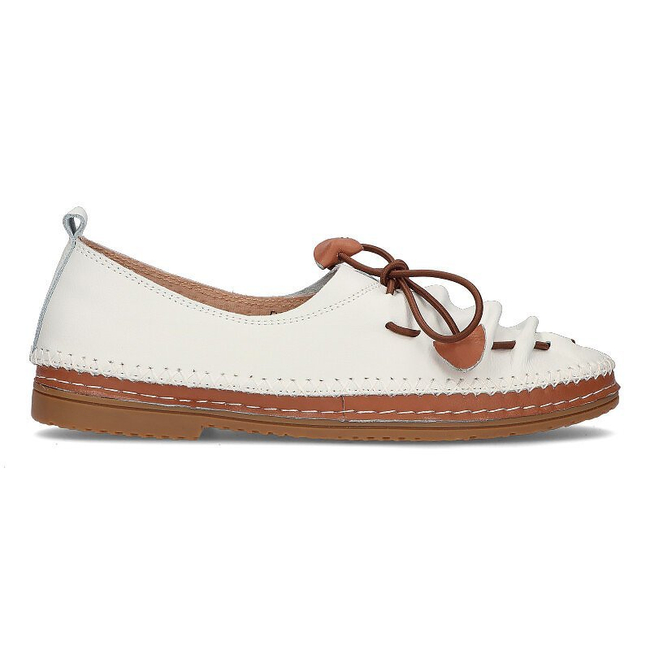 Leather shoes Filippo DP2058/21 WH white
