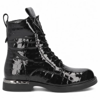 Leather ankle boots Filippo DBT8038/26 BK black