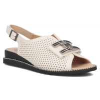 Leather sandals Filippo DS6032/25 BE beige