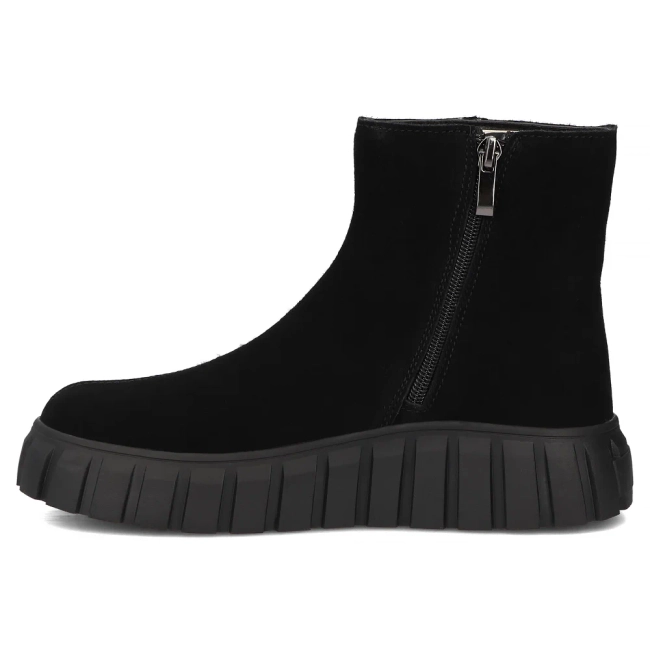 Leather ankle boots Filippo DBT6301/25 BK black