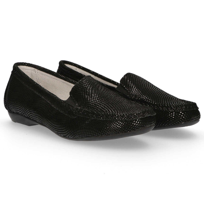 Leather loafers Filippo DP005/20 BK black