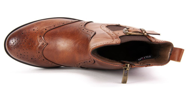 Botki Filippo DBT467/18 CO Cognac