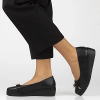 Leather ballerinas Filippo DP6857/25 BK black