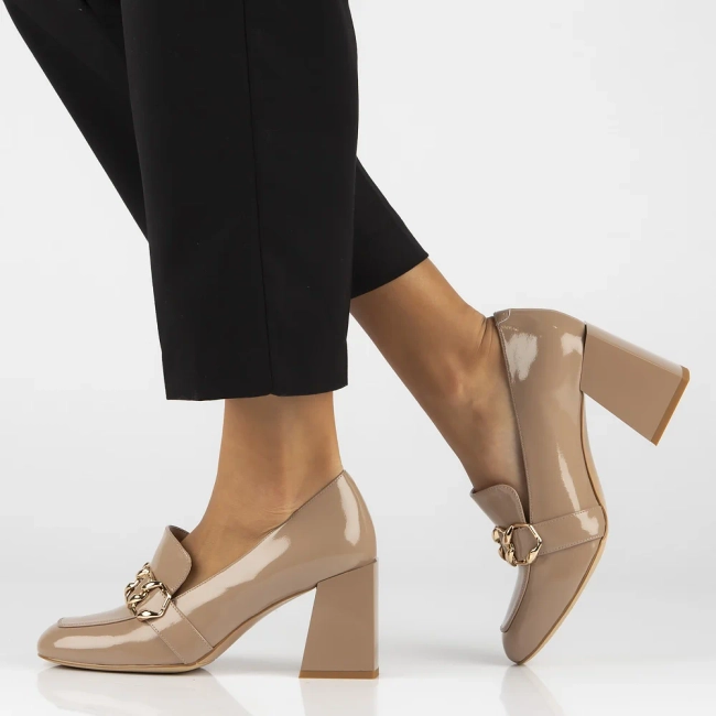 Leather shoes Filippo DP6188/24 BE beige