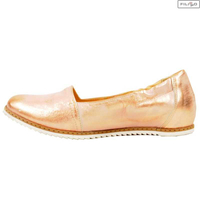 Baleriny EKSBUT 25-3876-f71-1g róż/biały lico 8023241