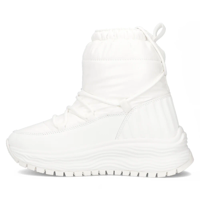 Filippo snow boots with membrane DBT6647/24 WH white