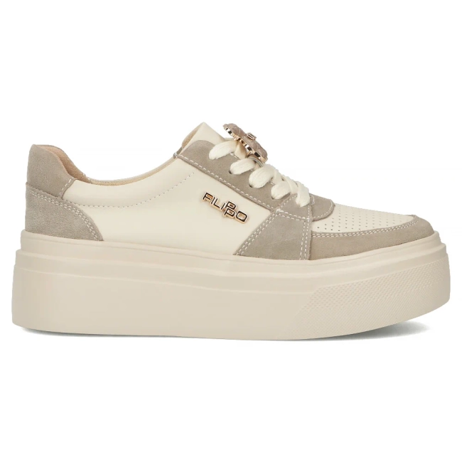 Leather shoes Filippo DP6775/25 BE beige