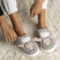 Slippers Filippo DK6683/24 GR grey