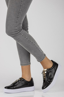 Leather shoes Filippo DP2041/21 BK black