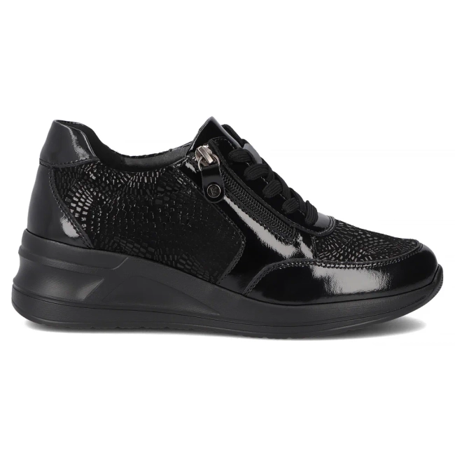 Leather shoes Filippo DP6352/25 BK black