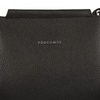 Leather handbag Toscanio 16159 black