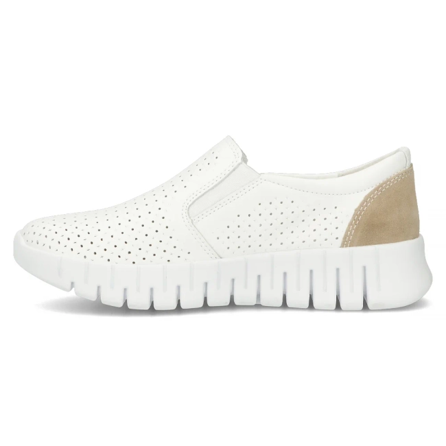 Leather shoes Filippo DP6081/24 WH white