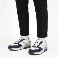 Leather Sneakers Filippo MSP7839/26 WH NV white