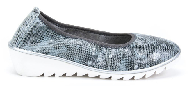 Leather shoes Filippo DP046/18 GR FL gray