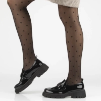 Leather shoes Filippo DP7172/25 BK black