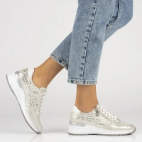 Sneakersy Rieker N4316-90 beżowe