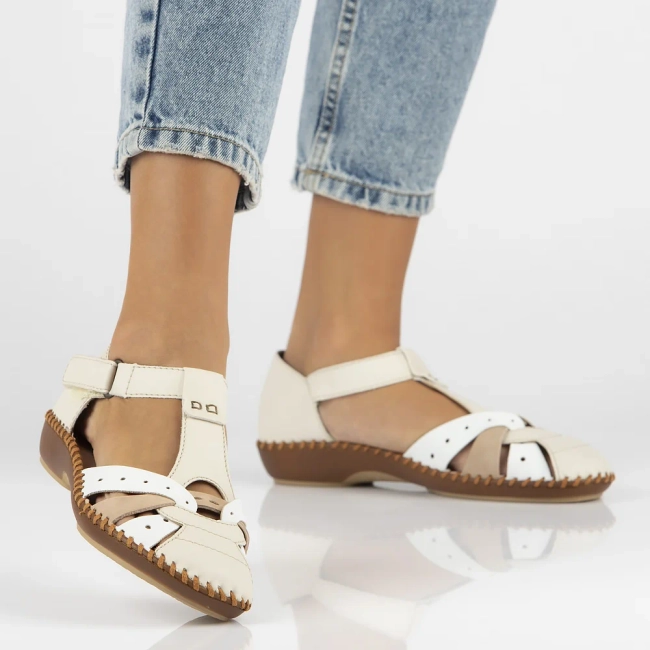 Sandals Rieker M1655-61 beige
