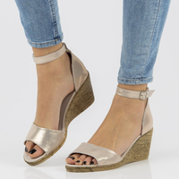 Leather sandals Filippo DS2137/21 GO gold