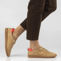 Leather sneakers Filippo DP7510/26 CA brown