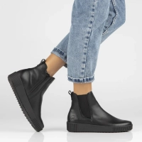 Ankle Boots Rieker leather Y6451-00 Black