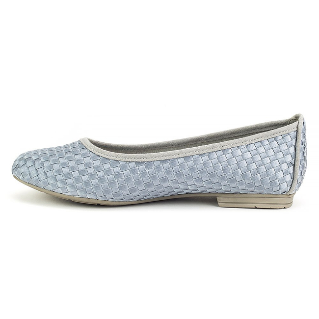 Baleriny Jana Soft Line 8-22162-20 101 Ice