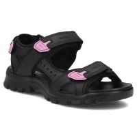 Leather sandals Filippo DS7033/26 BK black