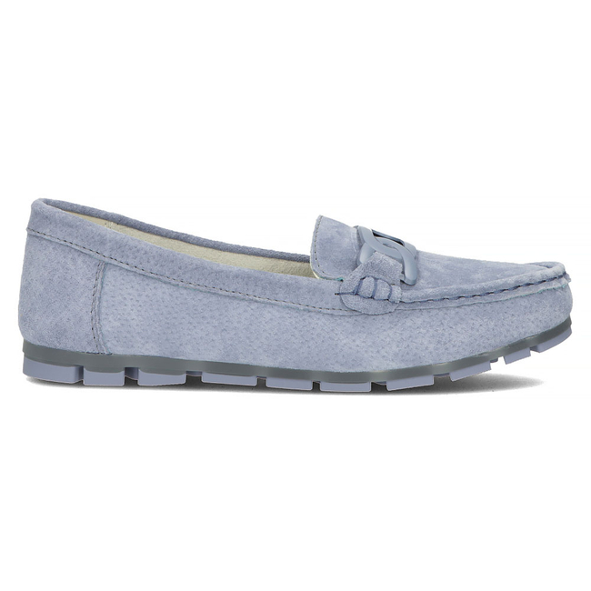 Leather loafers Filippo DP3630/23 BL blue