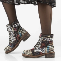 Leather ankle boots Laura Vita kleo 15 black