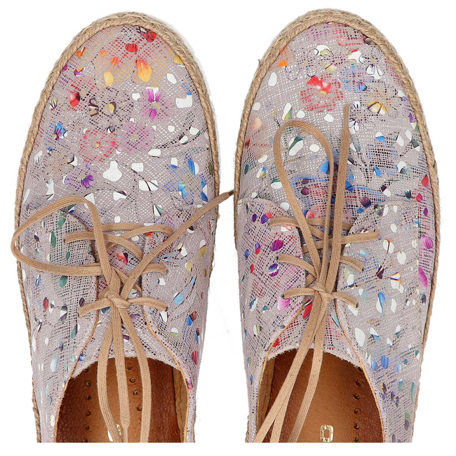 Shoes Filippo 02936-38/00-5 Pop Flowers and Leaves