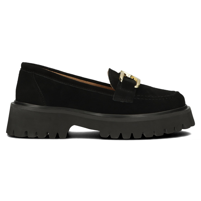 Leather shoes Filippo DP4916/23 BK black