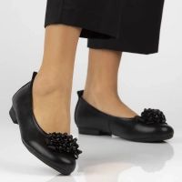 Leather ballerinas Filippo DP6782/25 BK black