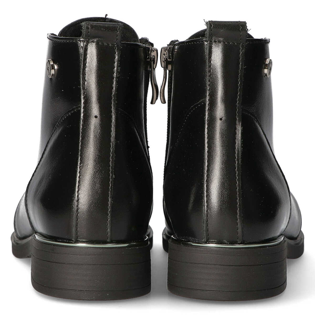 Leather boots Filippo 103/S black face