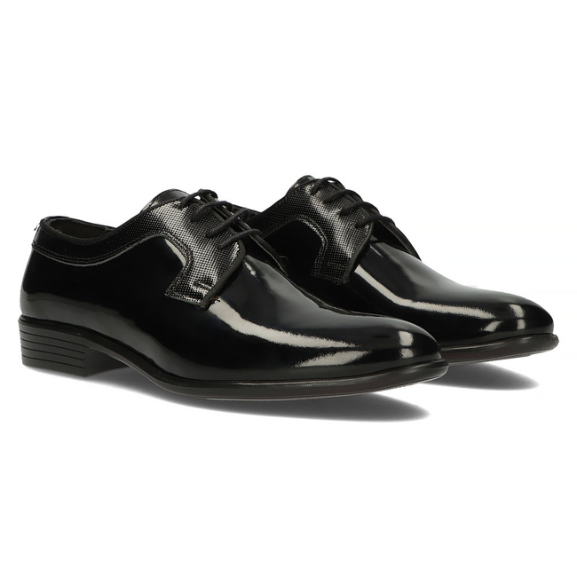 Leather shoes Filippo 1737 black patent