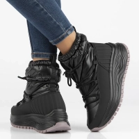 Filippo snow boots with membrane DBT6647/24 BK black