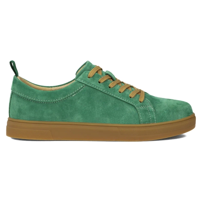Leather sneakersy Filippo DP6129/25 GE green