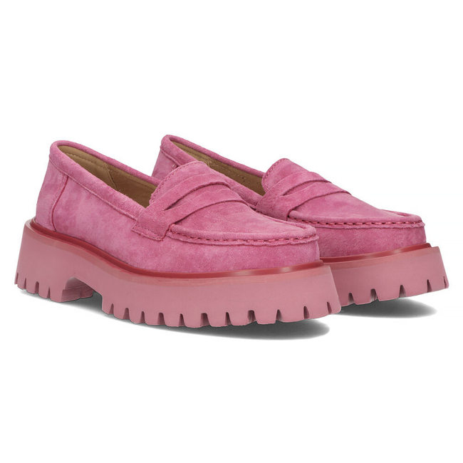 Leather shoes Filippo DP4586/23 FH pink