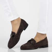 Leather loafers Filippo DP2148/21 BR brown