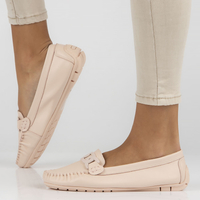 Leather loafers Filippo DP4547/23 PI pink