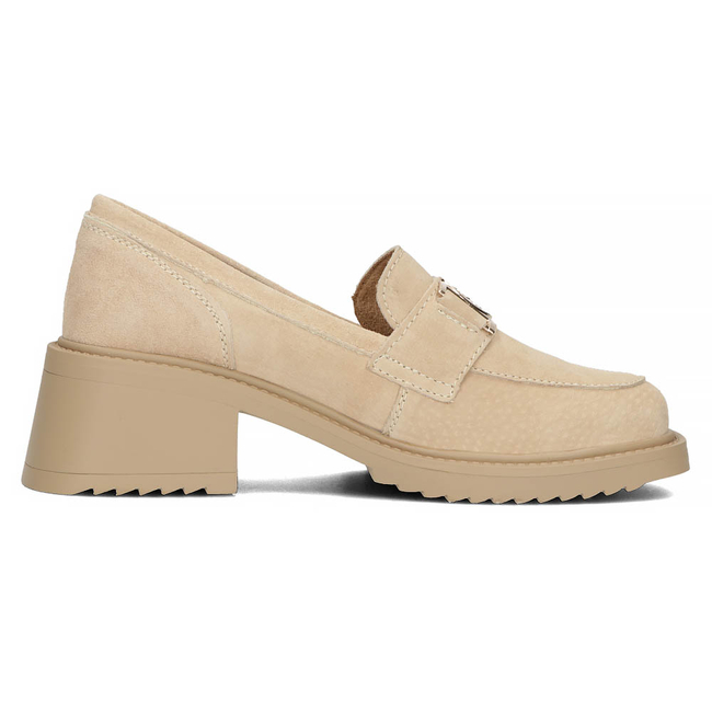 Leather shoes Filippo DP4145/22 BE beige