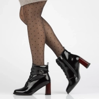 Leather ankle boots Filippo DBT6314/24 BK black