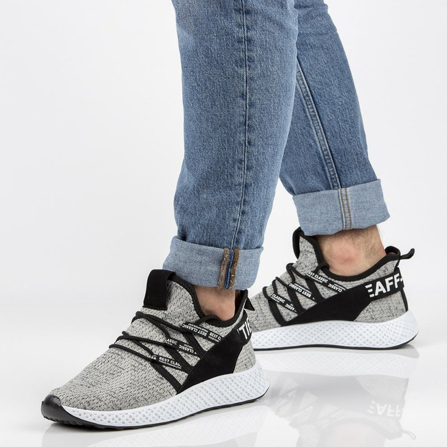 Sneakersy męskie Filippo MTN1480/21 GR szare