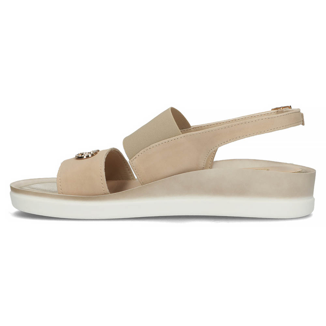 Leather sandals Filippo 179 beige