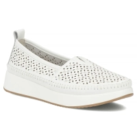 Leather shoes Filippo DP4555/26 WH white