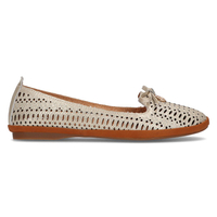 Leather openwork lords Filippo DP2034/21 GO gold