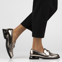 Leather lords Filippo DP7071/25 GN gun metal