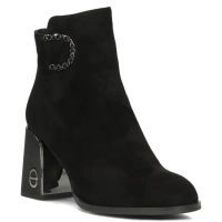 Leather ankle boots Filippo DBT6006/23 BK black